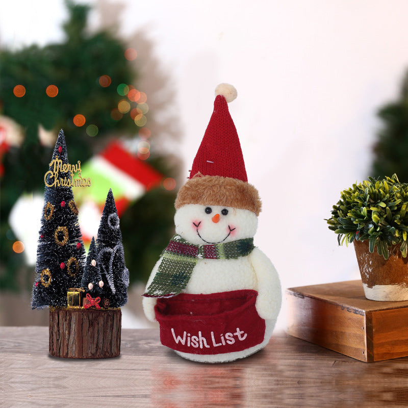 Christmas Decoration Supplies Cartoon Doll Atmosphere Decoration Gift