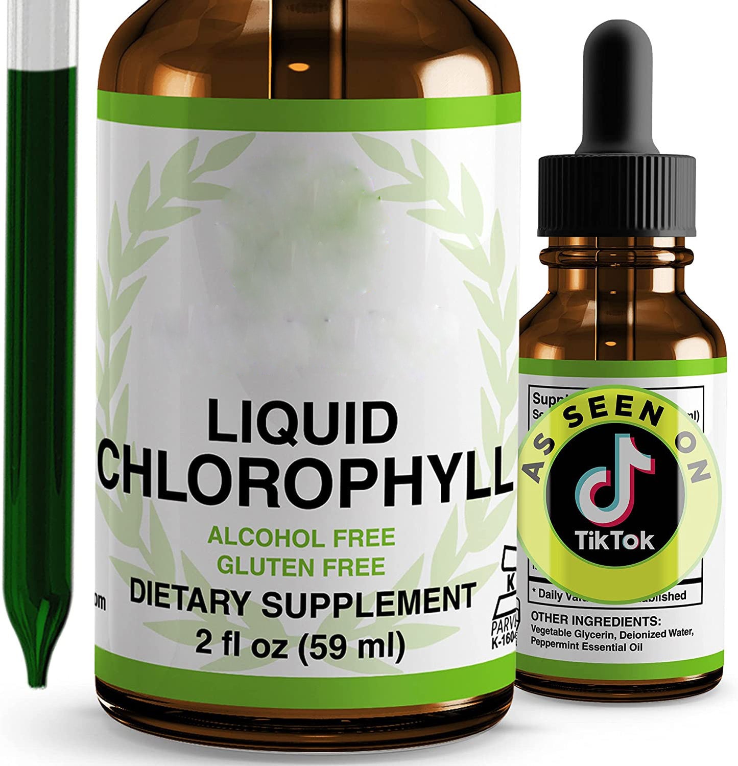 Chlorophyll Liquid Drops