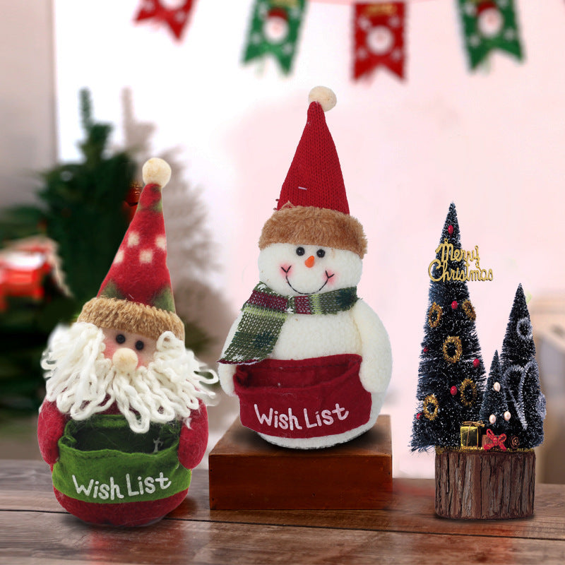 Christmas Decoration Supplies Cartoon Doll Atmosphere Decoration Gift