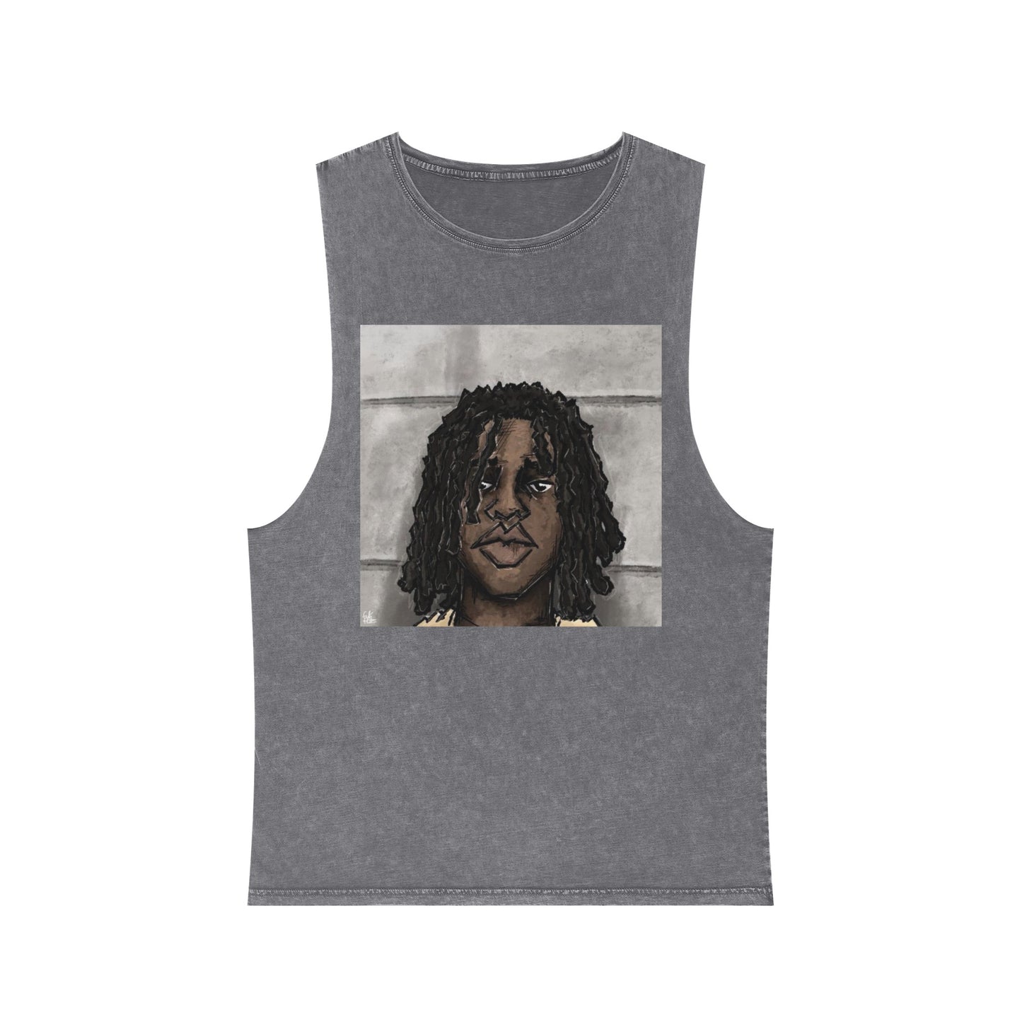 Unisex Stonewash Tank Top