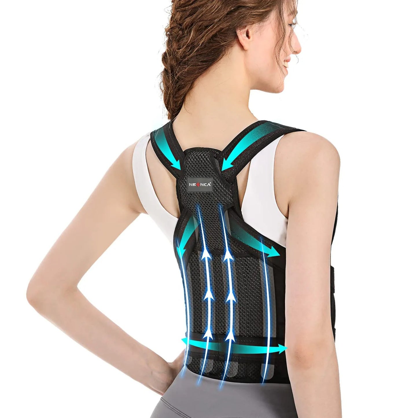 Back Posture Correction Belt Invisible Anti-Humpback Orthotics Band