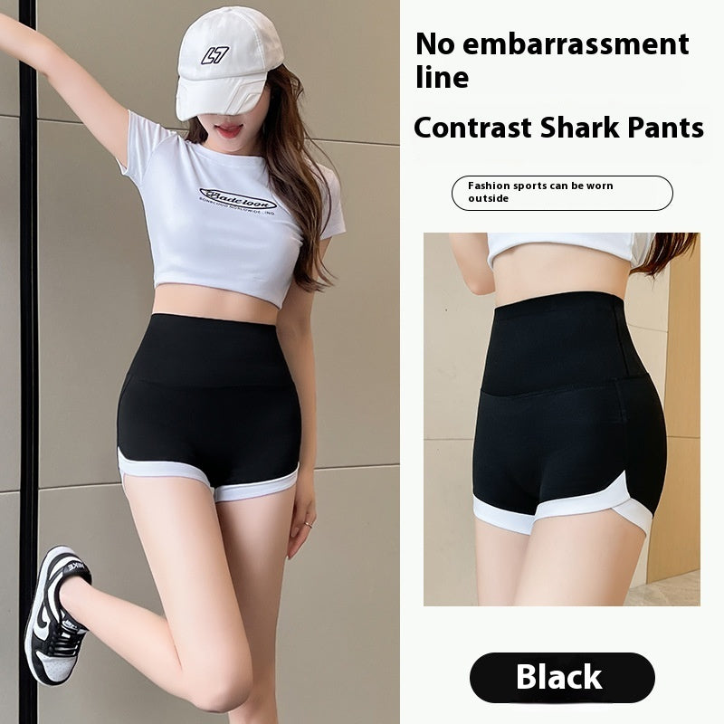 Three-point Shark Pants Women's Hip Lifting Sports Shorts