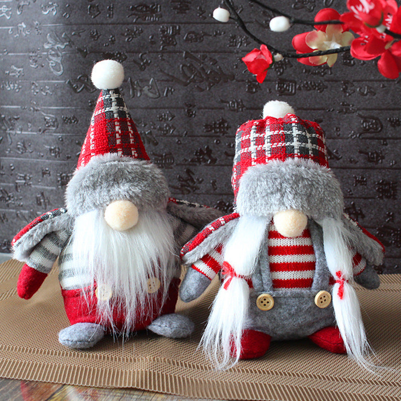 Faceless Doll Forest Old Man Furnishings Ornaments