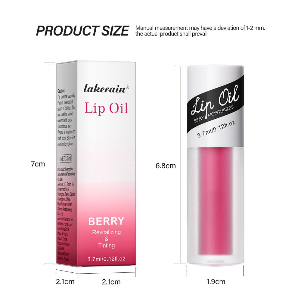 Lip Care Oil Moisturizing And Nourishing Light Transparent Fruit Flavor