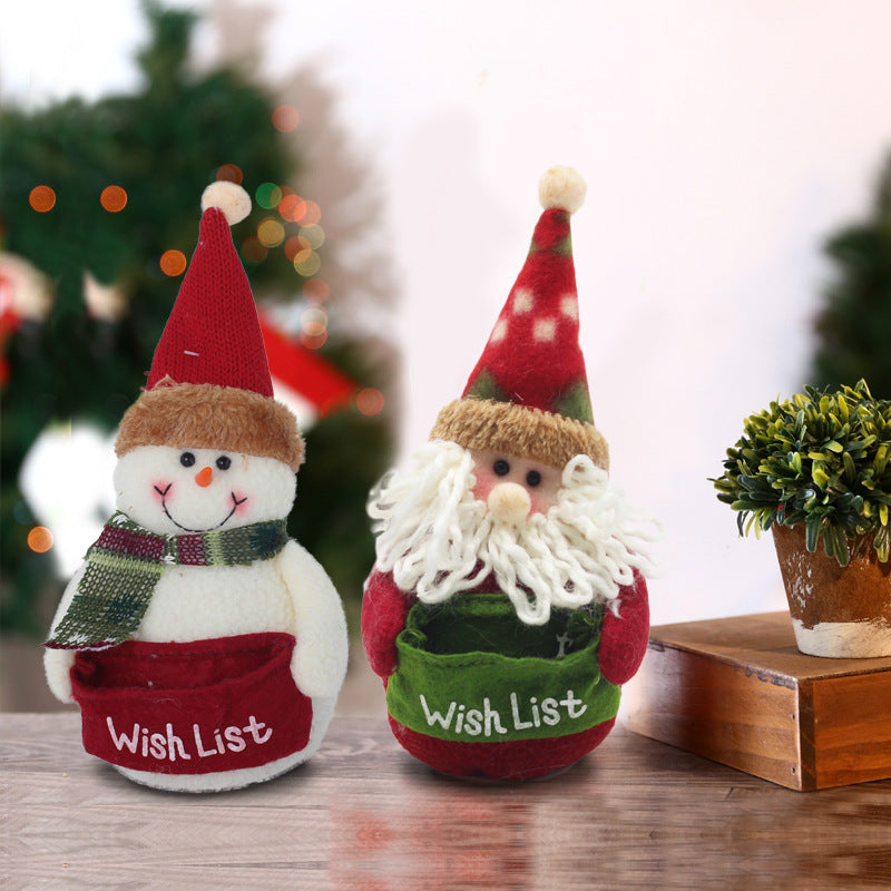 Christmas Decoration Supplies Cartoon Doll Atmosphere Decoration Gift